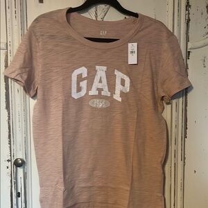 GAP Pink Short Sleeve Tee with Logo